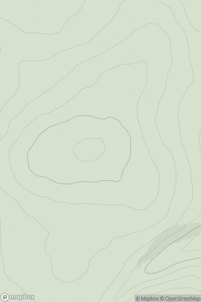 Thumbnail image for Carn Sgulain [Glen Albyn and the Monadh Liath] [NH698090] showing contour plot for surrounding peak